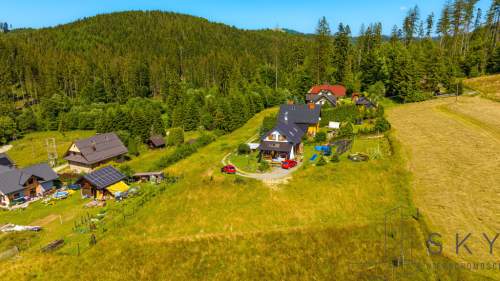 Malownicza działka budowlana 1008m koło Koniakowa