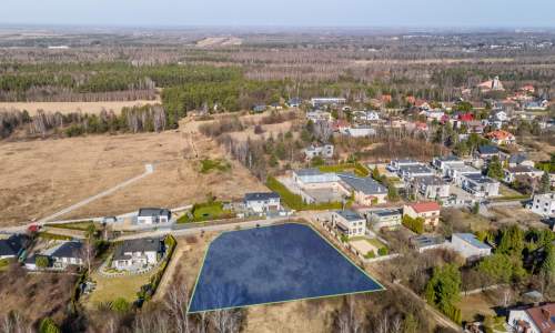 Działka 4000m2 Grabówka z projektem szeregówek