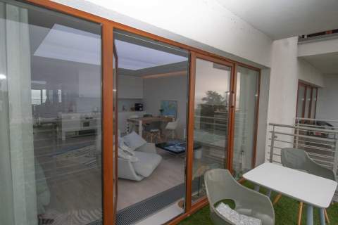 apartament z widokiem na morze