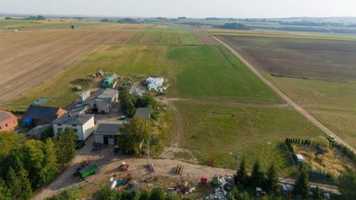 Działka budowlana Lubsza 633m2
