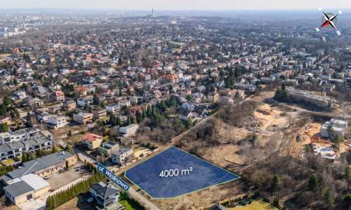 Działka 4000m2 Grabówka z projektem szeregówek