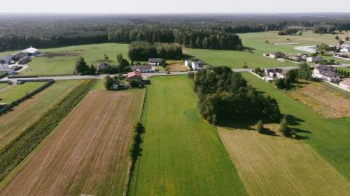 Działka budowlana Woźniki Dyrdy 1007m2