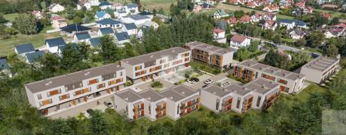 Szeregówka narożna 89,95 m2 Taras Duży ogródek