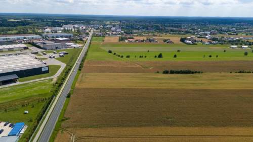 Działka usługowo budowlana Lubliniec 9403m2