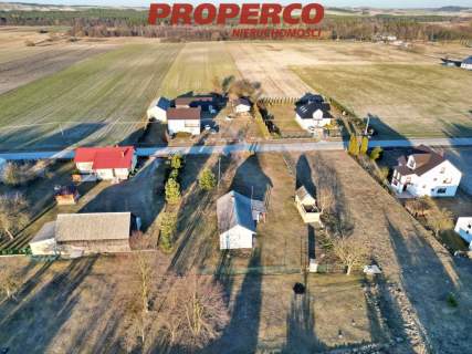 Działka z domem, pow. 7212 m2,Nowe Kotlice, Sobków