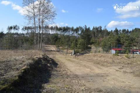 Działki letniskowe w Parchowskim Młynie 200 metrów od Jeziora...