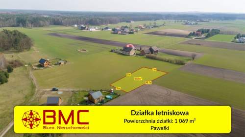 Działka Letniskowa Blisko lasu w Pawełkach