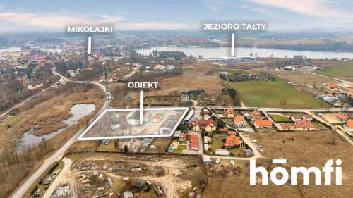 Mikołajki   unikalny teren inwestycyjny 1,07ha