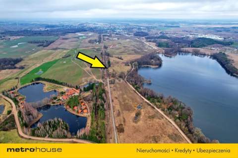  4 działki z widokiem na jezioro - Olecko, Lesk 