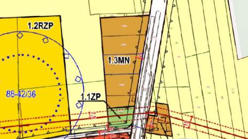 Działka budowlana Gosławice 1242m2