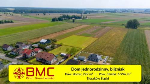 Sieraków Śląski dom z dużą działką 70 a