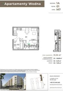 Apartamenty Wodna - 2pok - OKAZJA