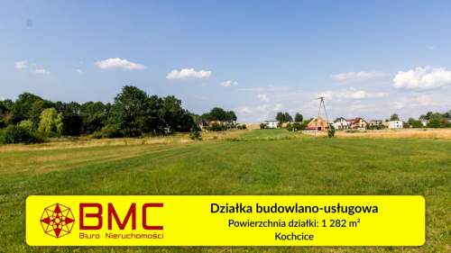 Kochcice Działka 13a mieszkaniowa / usługowa woda