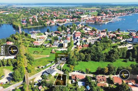 Działka na sprzedaż, 520 m2, Mikołajki