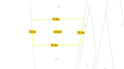 Działka budowlana Gosławice 1242m2