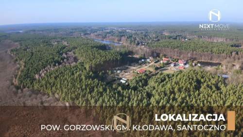 Działka budowlana na sprzedaż, 2362 m2, Santoczno