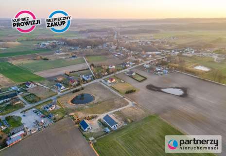 Działka budowlana uzbrojona 1000 m2 k. Trąbek