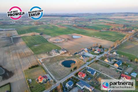 Działka budowlana uzbrojona 1000 m2 k. Trąbek