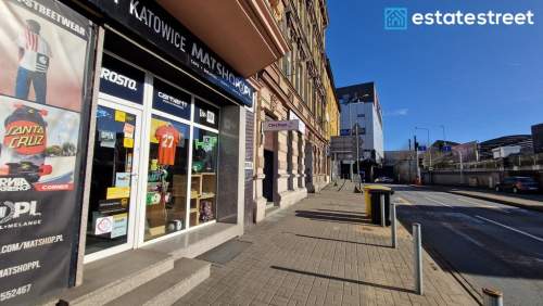 Parter lokal tuż przy Galerii Katowickiej 