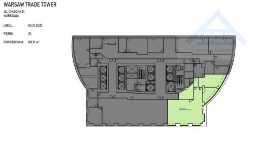 Biuro do wynajęcia Wola 259m2