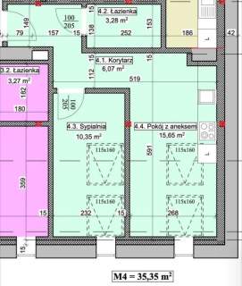 Nowe Mieszkanie 2 pokojowe w Centrum Szczecina