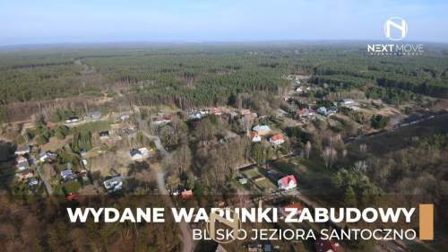 Działka budowlana na sprzedaż, 2362 m2, Santoczno
