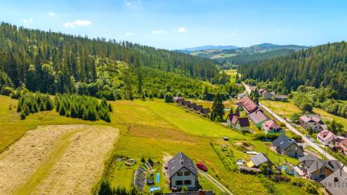 Malownicza działka budowlana 1008m koło Koniakowa