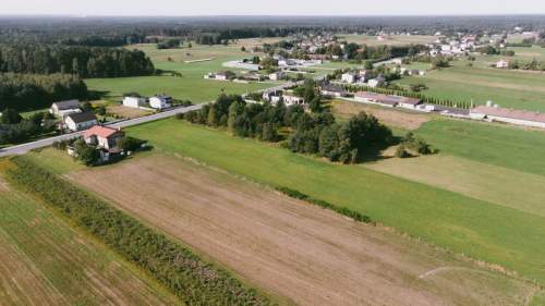 Działka budowlana Woźniki Dyrdy 1007m2