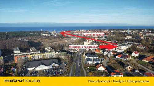 OKAZJA Ustka, 33 m2, balkon, 1200 m do morza