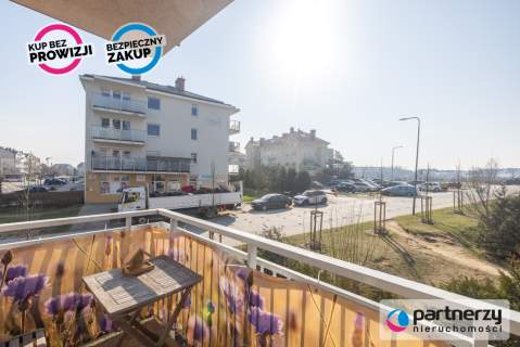 2-pokojowe mieszkanie z dużym balkonem Łostowice