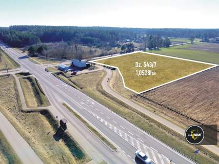 Działka inwestycyjna na sprzedaż, 10528 m2, Cisów