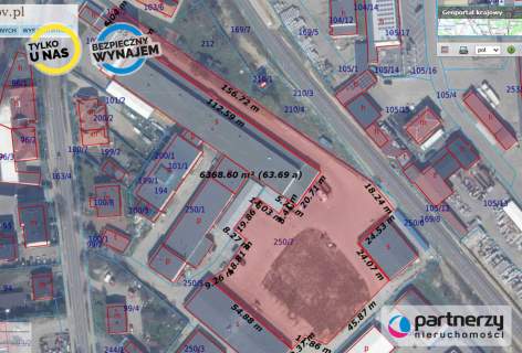 HALA 2385M2 PLAC ok 6400m2 WYSOKOŚĆ 5,7m