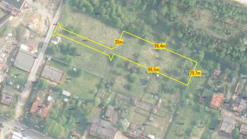 Działka pod zabudowę wielorodzinna Kalety 2875m2