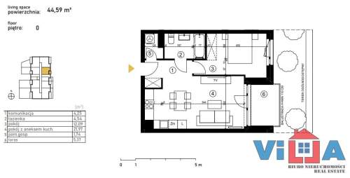 2-POKOJOWE MIESZKANIE W APARTAMENTOWCU