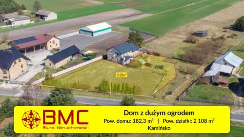 Duzy Dom na działce 21a Leśna okolica