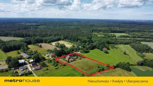Dom z dużą działką w Pieńkówku 22km od morza.