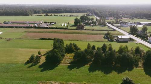 Działka budowlana Woźniki Dyrdy 1699m2