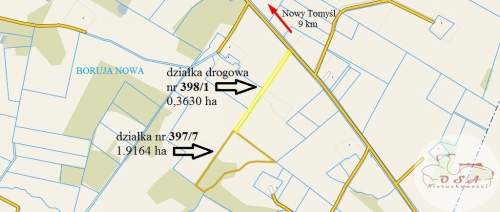 2,3 ha 15 km A2 WZ magazyn farma fotowoltaiczna