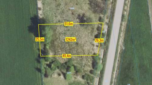 Działka budowlana Gosławice 1242m2