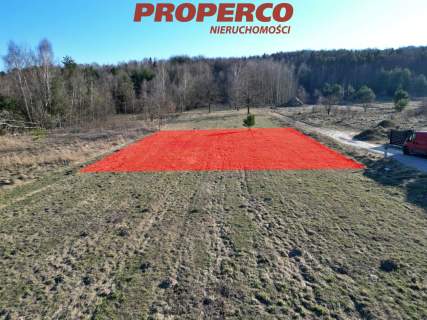 Działka, pow. 1000 m2, Kielce-Zalesie
