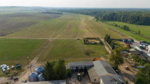 Działka budowlana Lubsza 633m2 woda