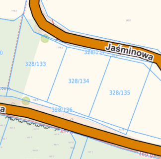 Działki Kielno - Bożanka budowlane 1020 m2 blisko jeziora