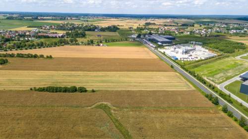 Działka usługowo budowlana Lubliniec 9403m2
