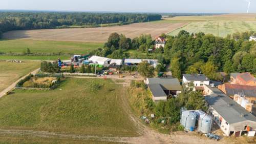 Działka budowlana Lubsza 633m2 woda