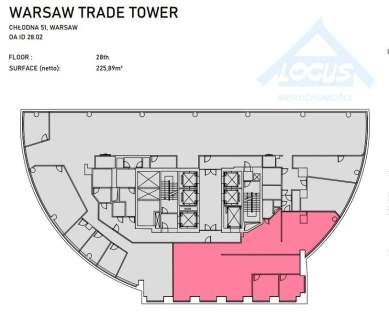 Biuro do wynajęcia Wola 226m2