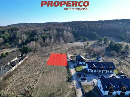 Działka, pow. 1000 m2, Kielce-Zalesie