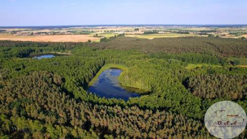 Działka rekreacyjna z WZ 1023 m2 blisko jeziora