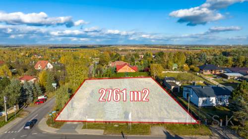 Działka budowlana 2761 m2 w doskonałej lokalizacji