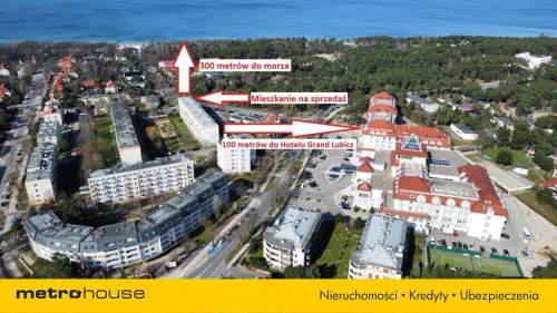 2 pokoje, 38 m2, 300 m od morza, centrum Ustki 