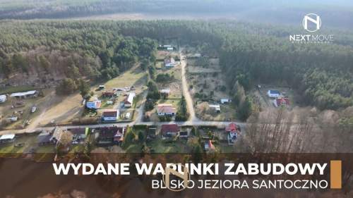 Działka budowlana na sprzedaż, 2362 m2, Santoczno